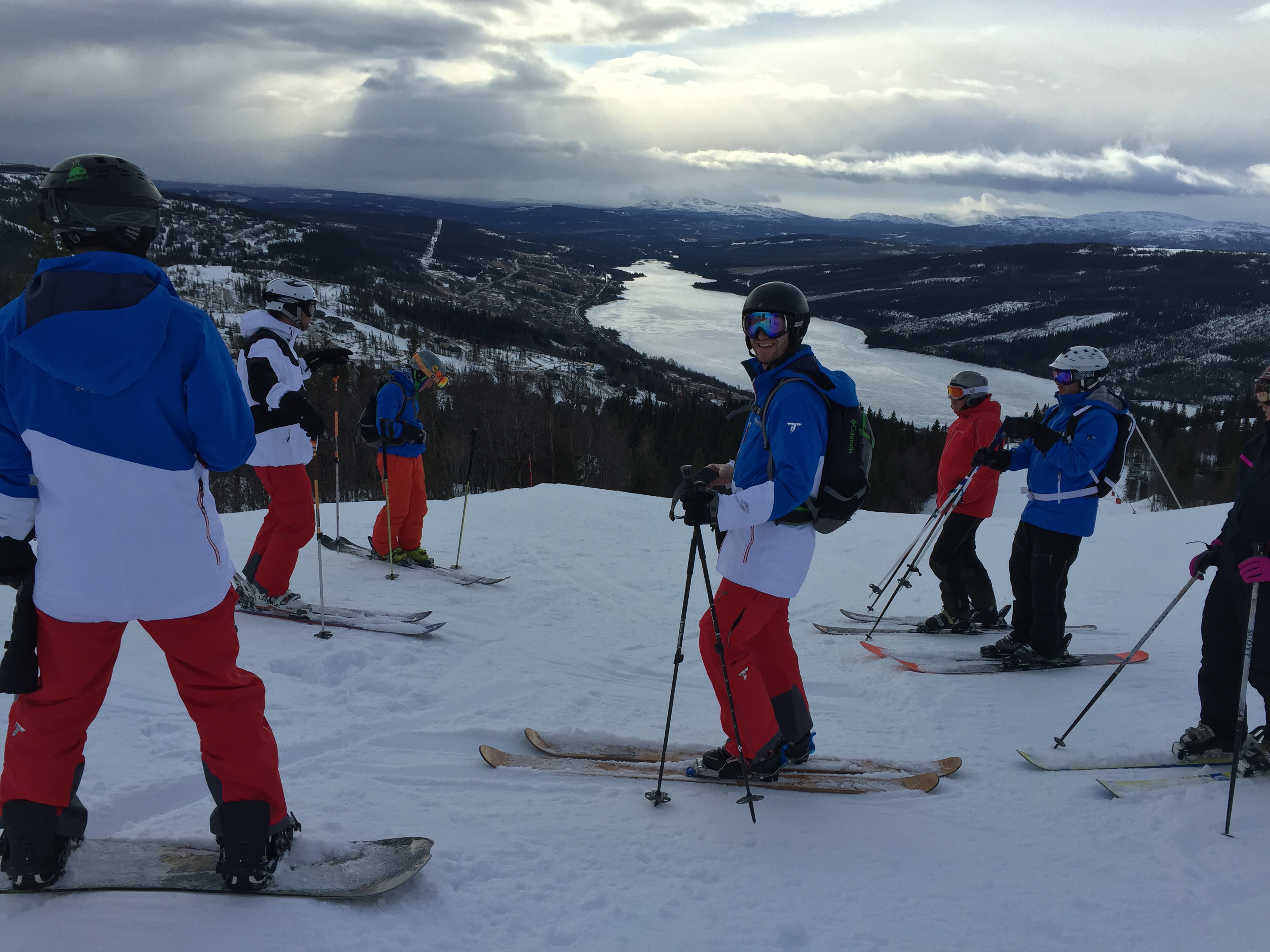 Skiing in Sweden
