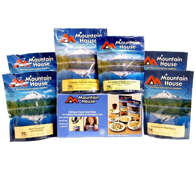 Mountain House Backpacking Food